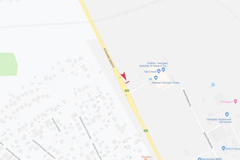 Білборд, Бігборд (Борд)  B у Запоріжжі Кольцевая дорога схема
