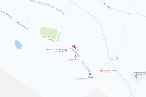 Билборд B в Запорожье на Новояровск схема