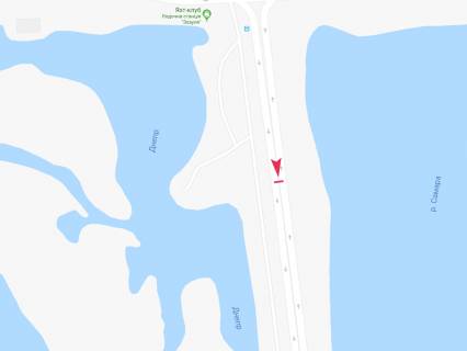 Билборд B в Днепр (Днепропетровск), 3x6  - схема