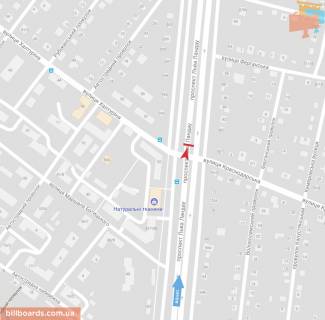 Призма A в Запорожье Льва Ландау пр-т, 78 + Краснодарская ул., в центр - 54638 схема