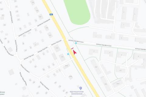 Билборд A в Запорожье Гагарина пр-т, 213, в центр схема