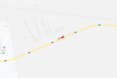 Билборд A в Запорожье Дорога Р-61 Батурин-Конотоп-Суми 153 км +500 влево схема