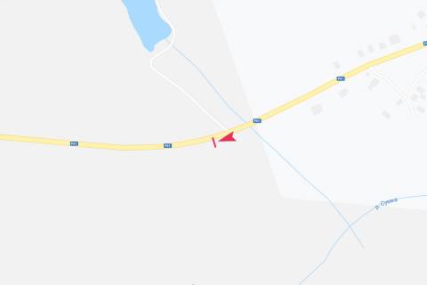 Білборд, Бігборд (Борд)  B у Запоріжжі Дорога Р-61 Батурин-Конотоп-Суми 141 км вправо схема