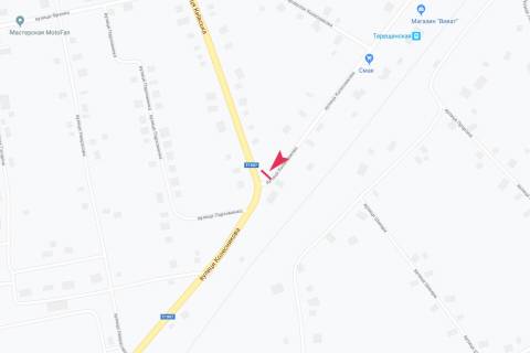 Билборд A в Запорожье Дорога Т19-07 Шостка-Кролевец 14км+600 влево схема