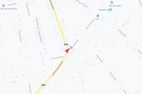 Билборд B в Запорожье Дорога Т19-07 Шостка-Кролевец 14км+600 влево схема