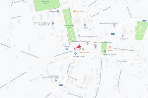 Билборд A в Ямполе Дорога Т 19-15 Середина-Буда-Ямпіль-Береза 37 км+600 вправо схема