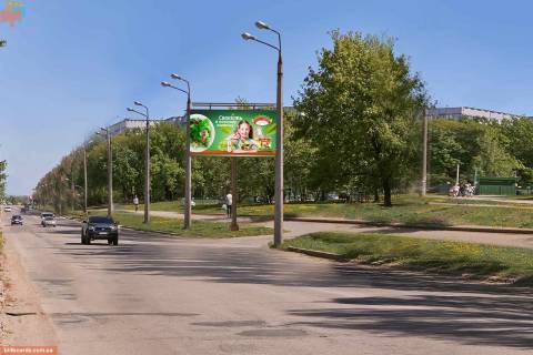 Билборд A в Запорожье Леся Сердюка ул., 48/2, из центра (МЖК Интернационалист) фото 1