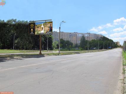 Billboard B in Zaporizhzhya Lesa Serduka st., 50, v centr (st.Metrostroitelej) Photo 1
