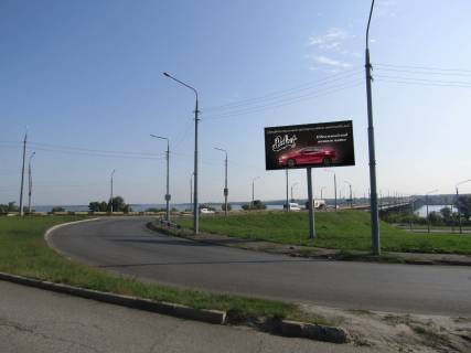 Билборд A в Днепр (Днепропетровск), 3x6  Набережна Перемоги ., в'їзд на Південний міст фото 1