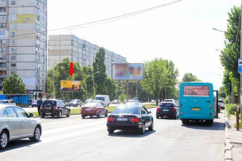 Билборд B в Днепр (Днепропетровск), 3х6  Салтівське шосе,244, в центр фото 1