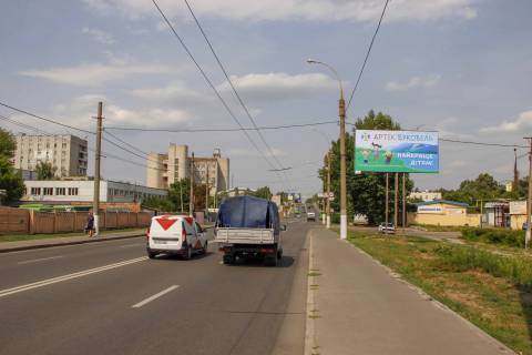 Билборд A в Харькове, 3х6  просп. Любові Малої (Постишева) - Григорівське шосе (Комсомольське шосе) , в центр фото 1