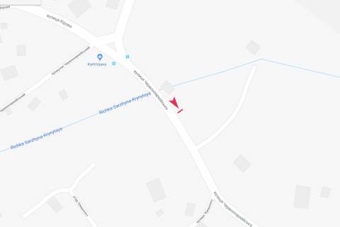 Билборд B в Хорошево, 3х6  вул.Червоноармійська,3 схема