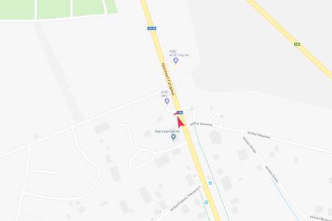 Билборд B в Безлюдовке, 3х6  с. Безлюдівка-1 виїзд із міста у бік Харкова 11 км схема