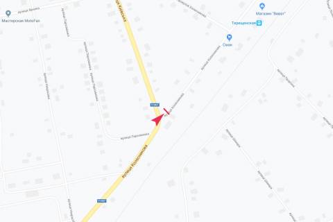 Билборд B в Воронеже, 3х6  Дорога Т19-07 Шостка-Кролевець 14км+600 вліво схема