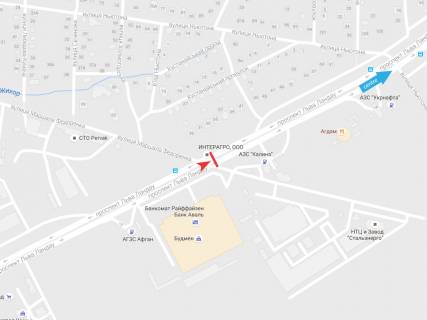 Призма A в Харькове, 3х6  просп. Льва Ландау (50-річчя СРСР), 31, в центр - 472080 схема