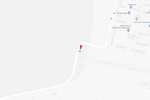 Білборд, Бігборд (Борд)  B у Дніпро (Дніпропетровськ), 3х6  залізничний переїзд схема