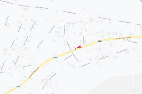 Billboard A in Bershad st. Pokrovs'ka scheme