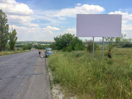 Билборд A в Новоайдаре, 3х6  дорога Т-1306, вьезд в город со стороны Новоахтырки фото 1