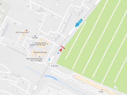 Билборд A в Харькове, 3х6  Гвардійців-Широнінців вул. (навпроти будинку № 47), з центру схема