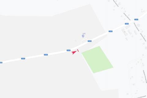 Билборд A в Арбузинке, 3х6  на Южноукраїнськ схема