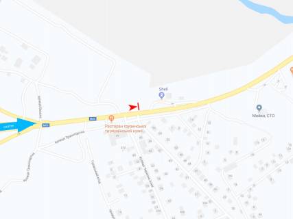 Билборд B в Харькове, 3х6  Полтавський шлях вул. - Котляра (Червоноармійська, Конарєва) вул., в центр схема