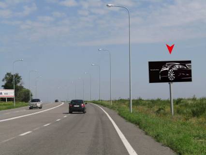Билборд A в Днепр (Днепропетровск), 2.9x5.9  Аеропортівська вул., 200 м до повороту в аеропорт фото 1