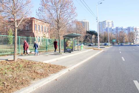 Билборд B в Харькове, 1,24х1,84  Клочківська вул., 52 (зупинка вул. Ботанічна ) фото 1