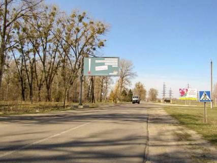 Білборд, Бігборд (Борд)  B у Слобожанському, 3х6  Балакліївське шосе-в'їзд, навпроти зупинки Фото 1