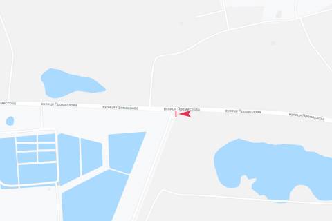 Билборд B в Украинке, 3х6  в'їзд у місто з боку Обухова (до ТЕС) схема