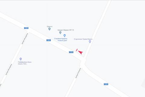Білборд, Бігборд (Борд)  A у Дніпро (Дніпропетровськ), 3х6  вул Вінграновського (Першотравнева) схема
