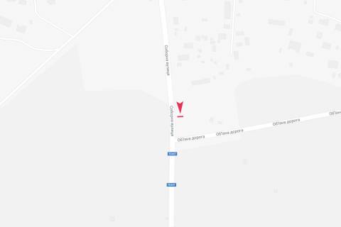 Билборд  в Широком вьезд с обьездной у могилы Козака Сиромахи схема