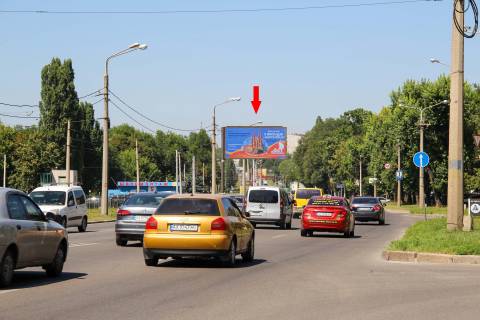 Билборд B в Днепр (Днепропетровск), 3х6  Клочківська вул., 191, з центру фото 1