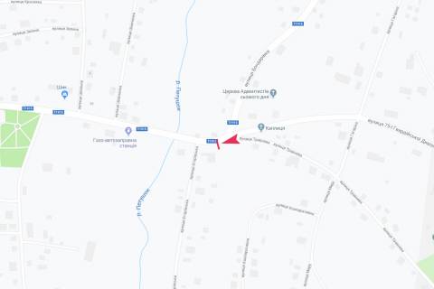 Билборд B в Ямполе, 3х6  Дорога Т 19-15 Середина-Буда-Ямпіль-Береза 31 км+700 схема