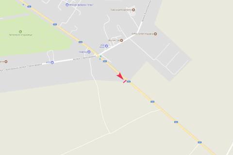 Билборд A в Днепр (Днепропетровск), 3x6  узвіз Близнюківський (вул. Яснополянська) вул. - Аеропортівська вул. , 300 метрів за перехрестям схема