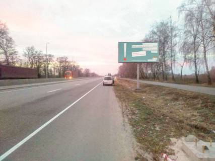 Білборд, Бігборд (Борд)  A у Гребінки, 3х6  виїзд із міста у бік Києва Фото 1