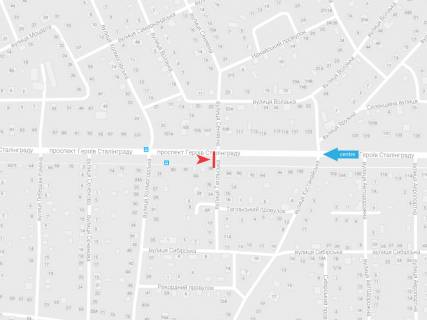 Билборд A в Харькове, 3х6  Байрона (Героїв Сталінграда) пр-т - Ожинова (Тагільська) вул., з центру схема
