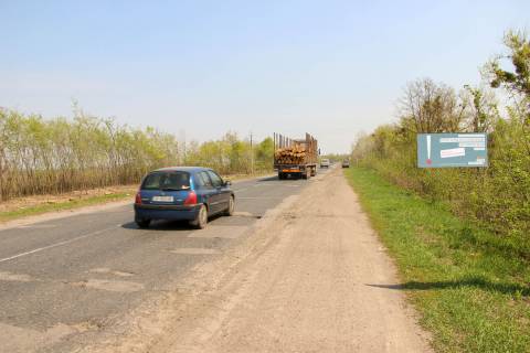 Билборд A в Опошне, 3х6  в'їзд у місто з боку Миргорода (поблизу АЗС BVS) фото 1