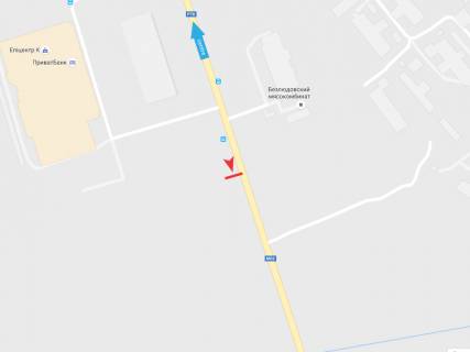Билборд A в Днепр (Днепропетровск), 3х6  Науки (Гагаріна) пр-т, 348 (ТЦ "Епіцентр"), з міста схема