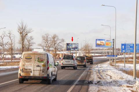 Билборд B в Харькове, 3х6  Аерокосмічний (Гагаріна) пр-т - Окружна дорога, в центр фото 1