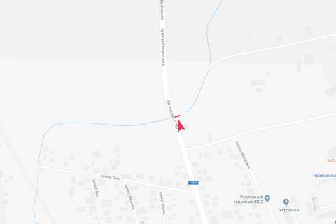 Билборд A в Квасилове, 3х6  виїзд на трасу схема