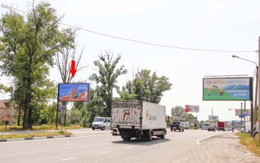 Білборд, Бігборд (Борд)  B у Харкові, 3х6  Полтавський шлях вул. - Окружна вул., з центру Фото 1