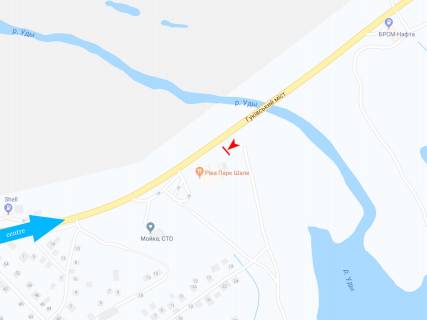 Билборд B в Днепр (Днепропетровск), 3х6  Полтавський шлях вул., 207-а, з центру схема