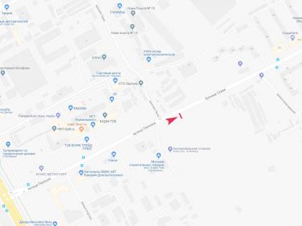 Билборд A в Днепр (Днепропетровск), 3x6  - схема