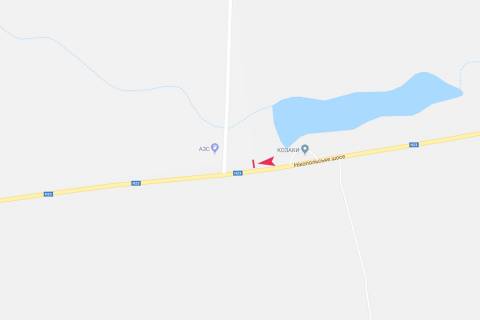 Білборд, Бігборд (Борд)  A у Томаківці, 3х6  Томаківка в'їзд з запорожья схема