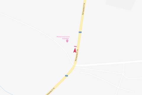Билборд B в Боровой, 3х6  Автошлях Р79 виїзд, з Куп'янська в Ізюм схема