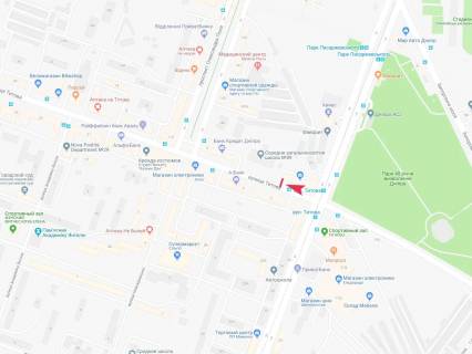 Скроллер A в Днепр (Днепропетровск), 2.34x3.14  Незалежності (Титова) вул., 2, перед школою №89 - 617517 схема