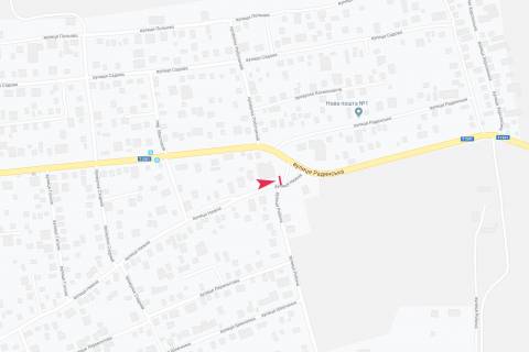Билборд B в Камышанах вул Нижня схема