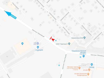 Призма A в Харькове, 3х6  просп. Ювілейний (П'ятдесятиріччя ВЛКСМ )(навпроти будинку № 32-Б), в центр (зуп. Льва Ландау) - 471988 схема