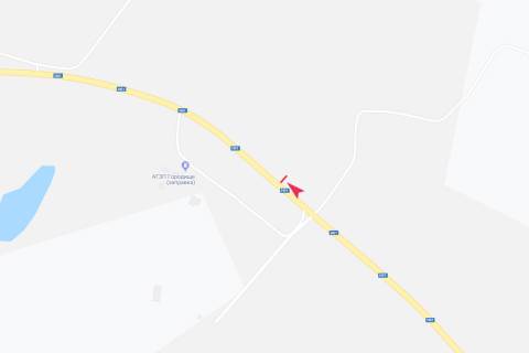 Billboard A in Gorodishche (Ternopil region) na Smelu scheme