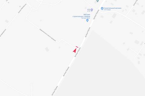 Билборд B в Циркунах, 3х6  В'їзд з Харкова, зліва перед мостом схема